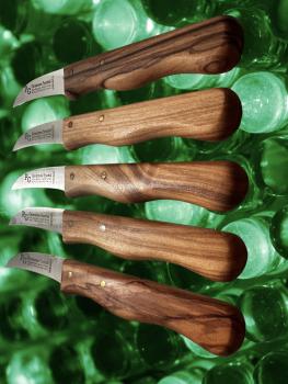 Das Solinger Küchenmesser „Zöppken“ Angebot!  Olivenholzgriff, gebogene Edelstahlklinge